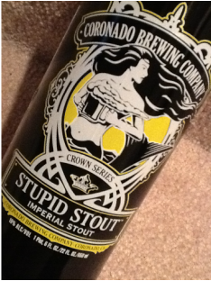 Coronado Brewing Stupid Stout reviewed by Beers to You, The Don of Beer