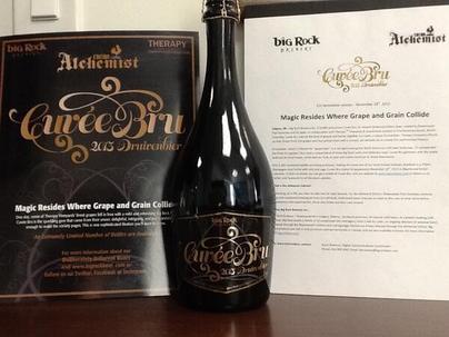 Big Rock Cuvee Bru Alchemist reviewed by Beers to You, The Don of Beer